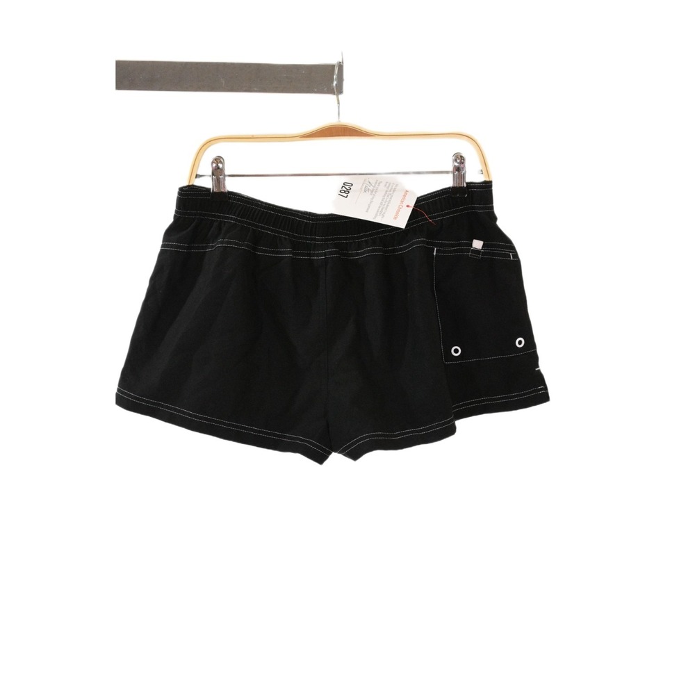 Nike Black Polyester Lined Athletic Shorts Womens L Swim Board Surf - Picture 5 of 7